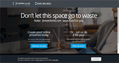 Desktop Screenshot of foreverherbs.com