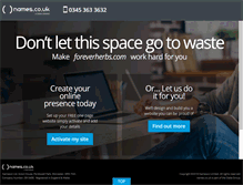 Tablet Screenshot of foreverherbs.com